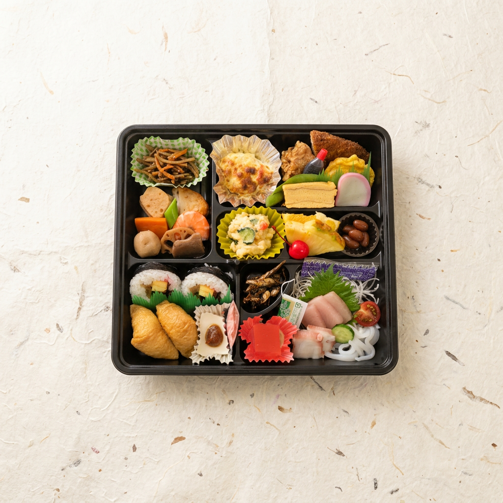 刺身入り弁当